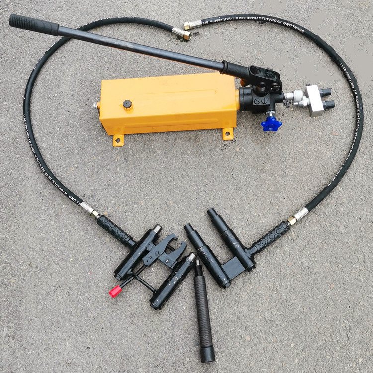 铁路手动液压销钉拔出器纽威达牌ybx60提速道岔滑床板液压拔销器销钉