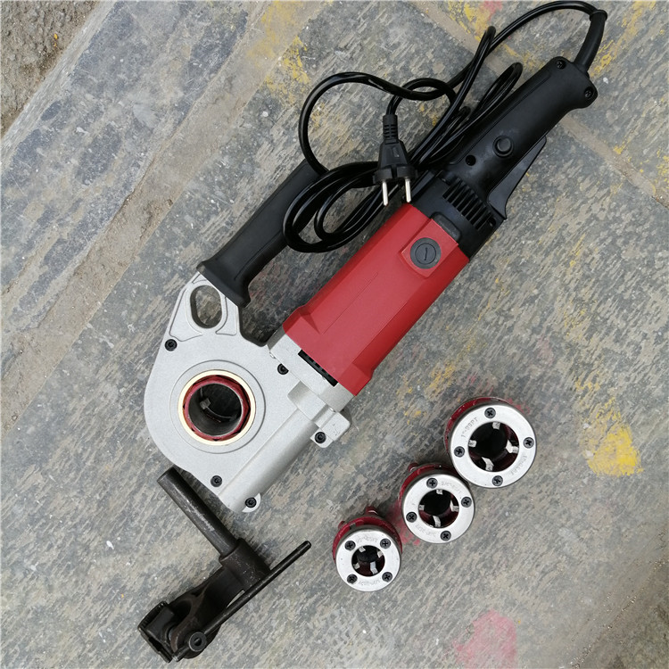 套丝工具手动车丝机镀锌管手持式电动套丝机手拿电动开牙机量大优惠