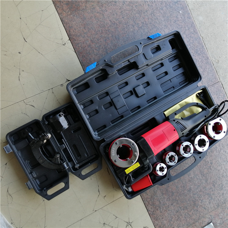 套丝工具手动车丝机镀锌管手持式电动套丝机手拿电动开牙机量大优惠