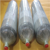 华矿生产矿用碳纤维氧气瓶 重量轻 使用时间长 9L矿用碳纤维氧气瓶