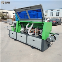 青岛款全自动封边机 橱柜衣柜板式封边 自动带修边 家具亚克力高光封边机